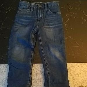 Warm insulating jeans